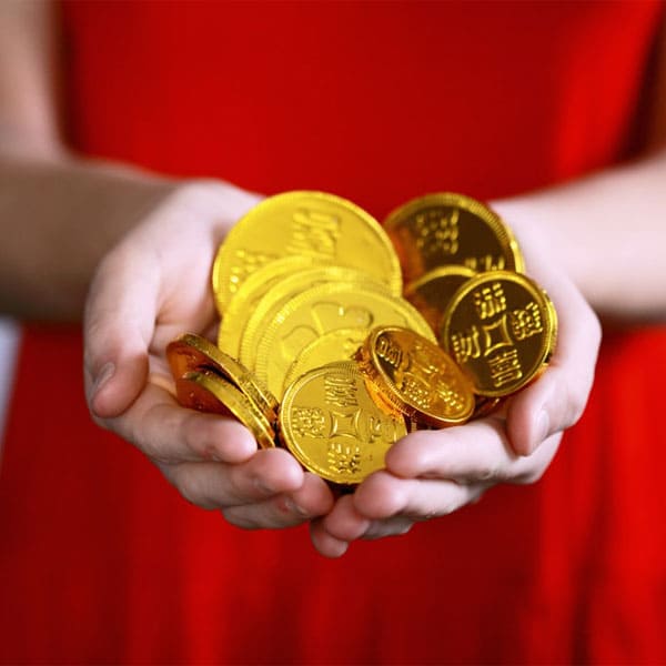 Gold Lakshmi Coin in Madurai